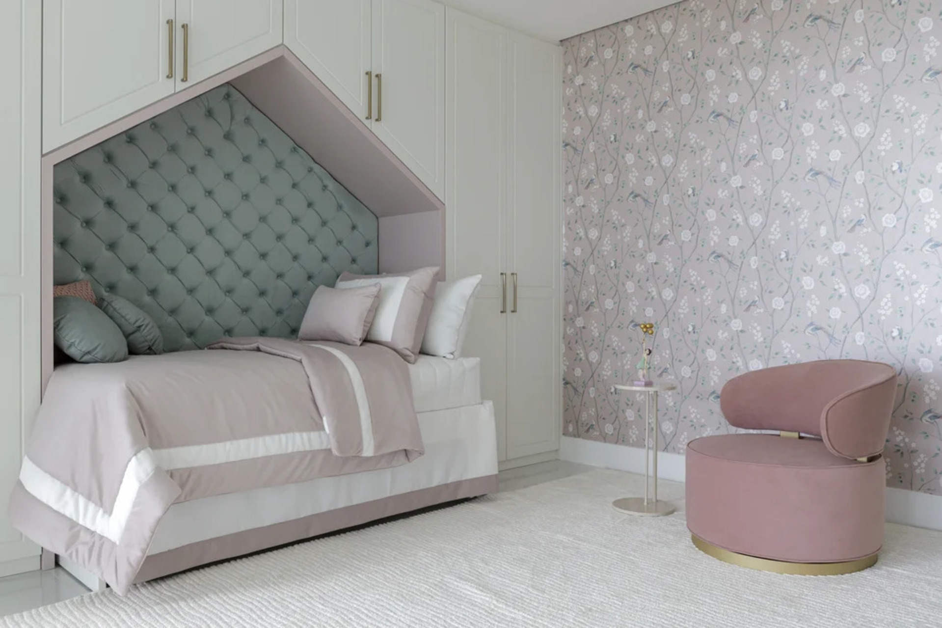 quarto infantil com projeto de marcenaria