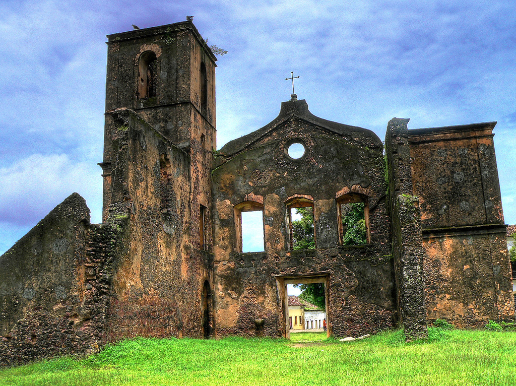 Ruínas da Matriz de São Matias, no Maranhão