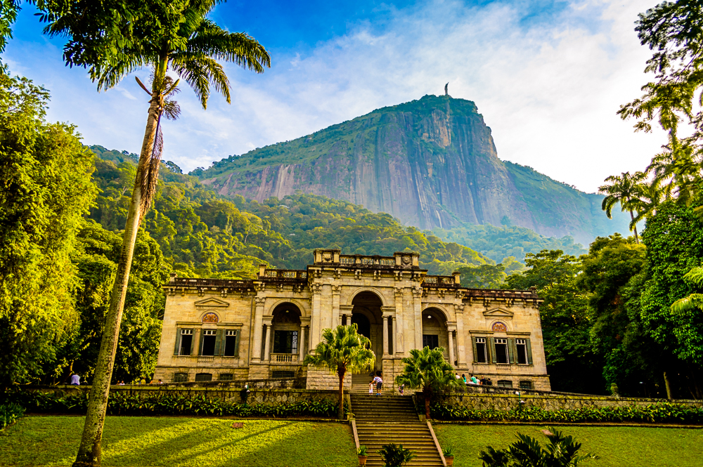 visão geral do parque lage
