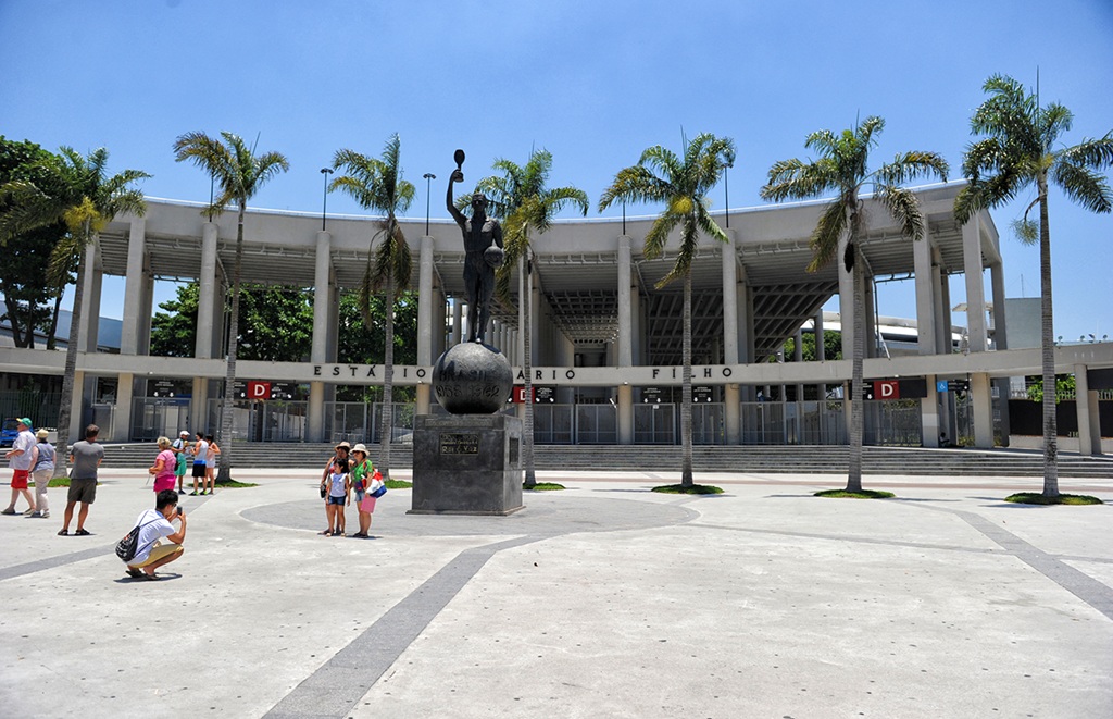 Entrada do Estádio Mário Filho