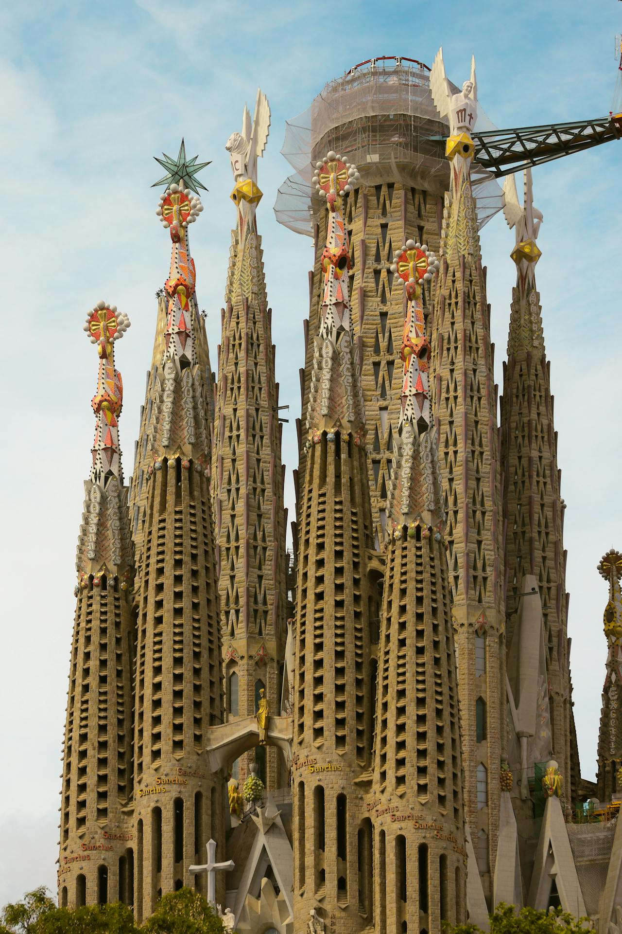 Torres da Sagrada Família