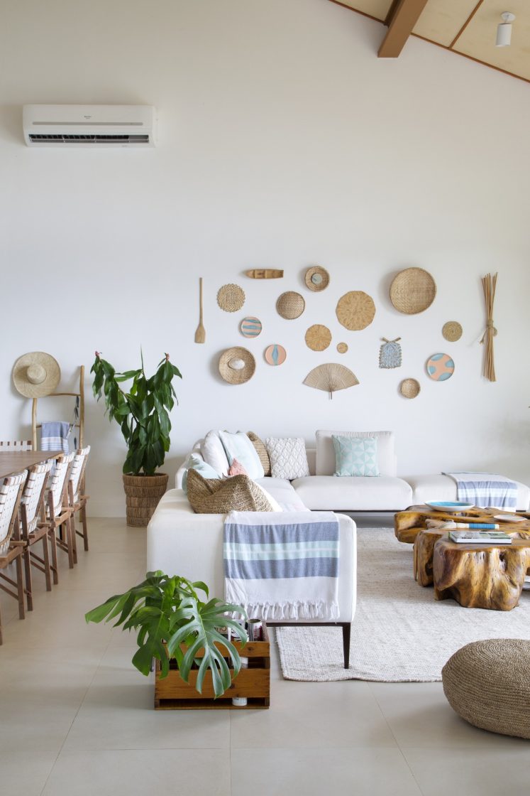 artesanato na decoração da parede