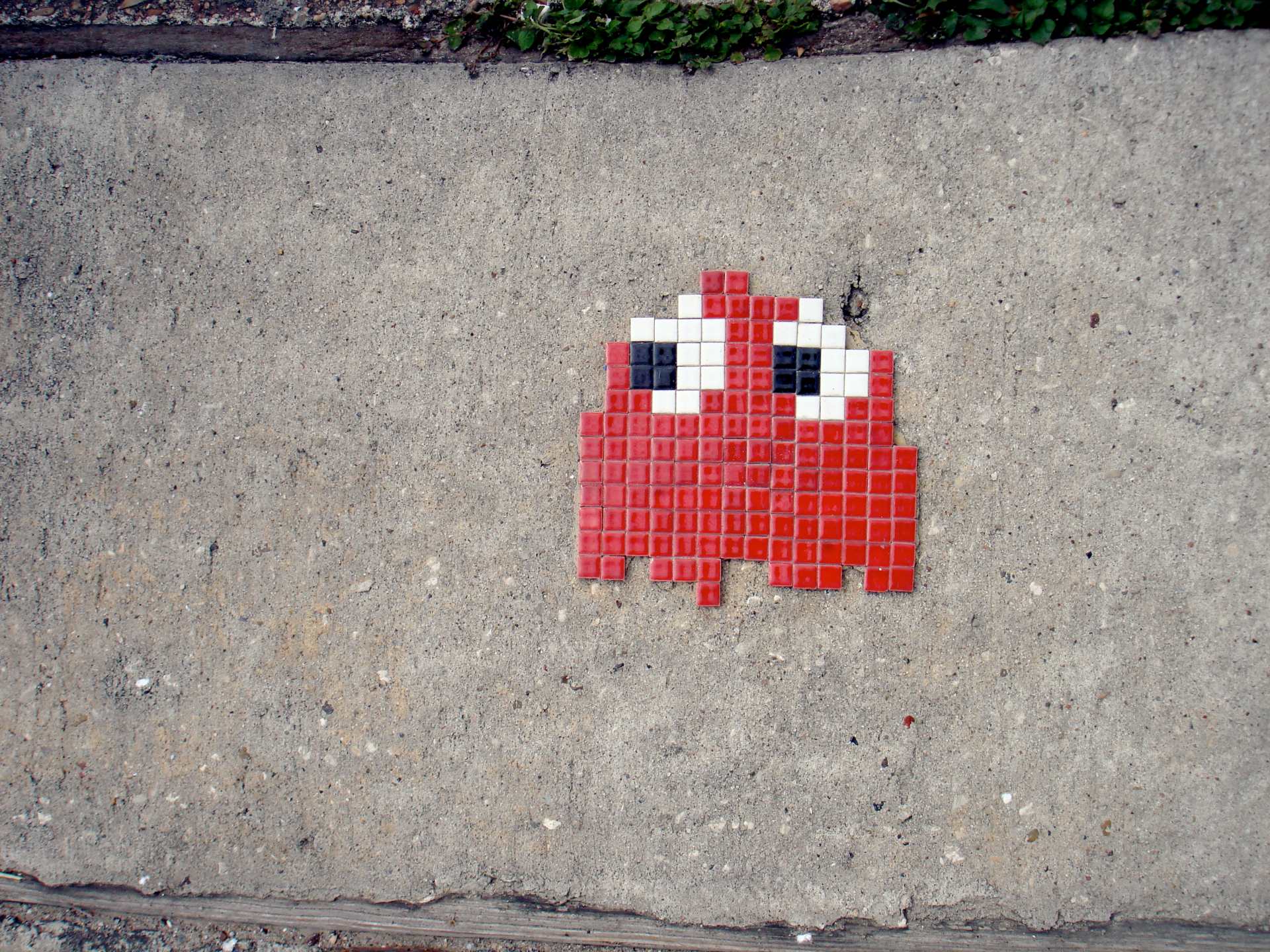 intervenção artística do artista francês invader