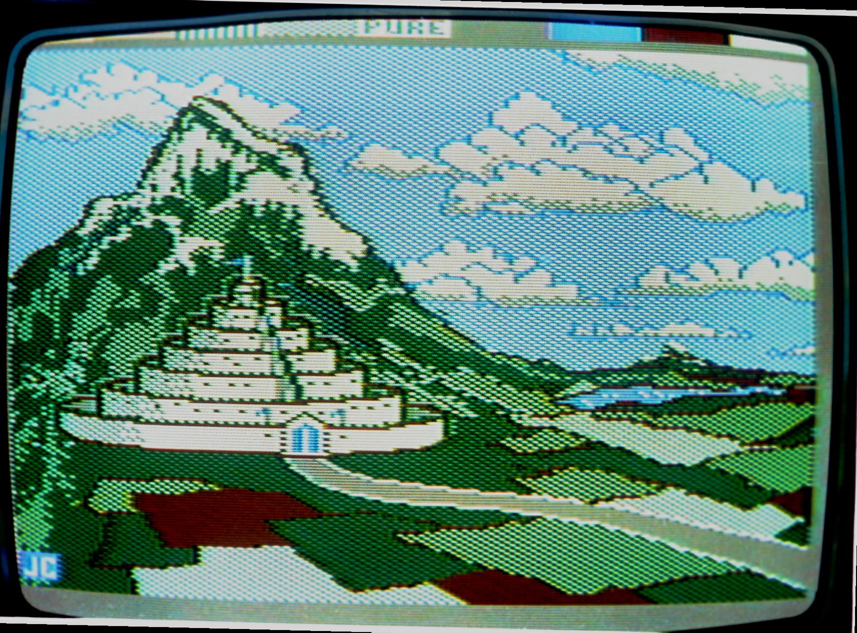 pixel arte dos anos 1980