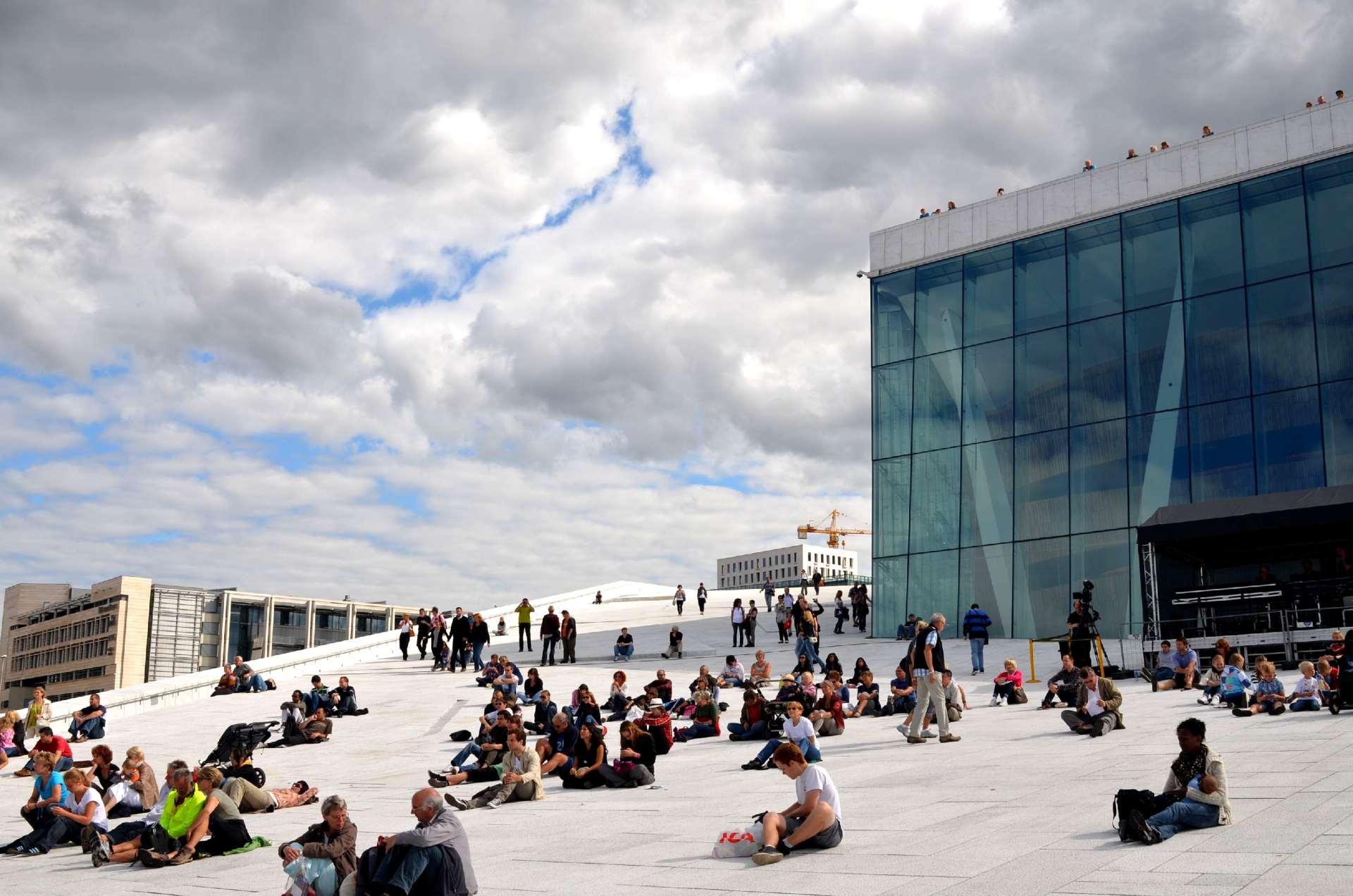 esplanada da oslo opera house