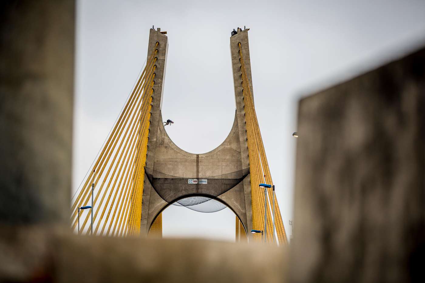 pista de skate improvisada da ponte estaiadinha