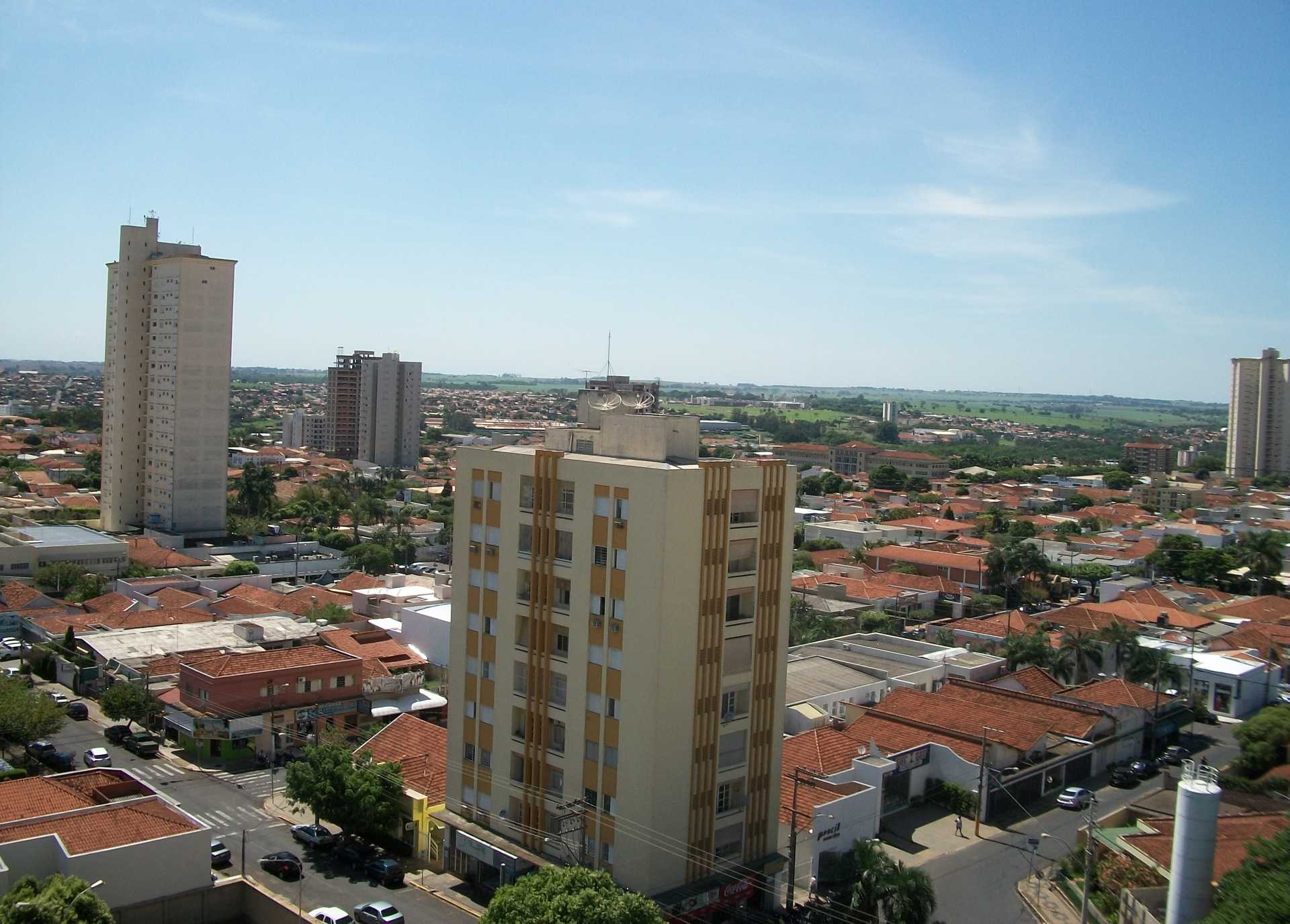 vista aérea de Araçatuba