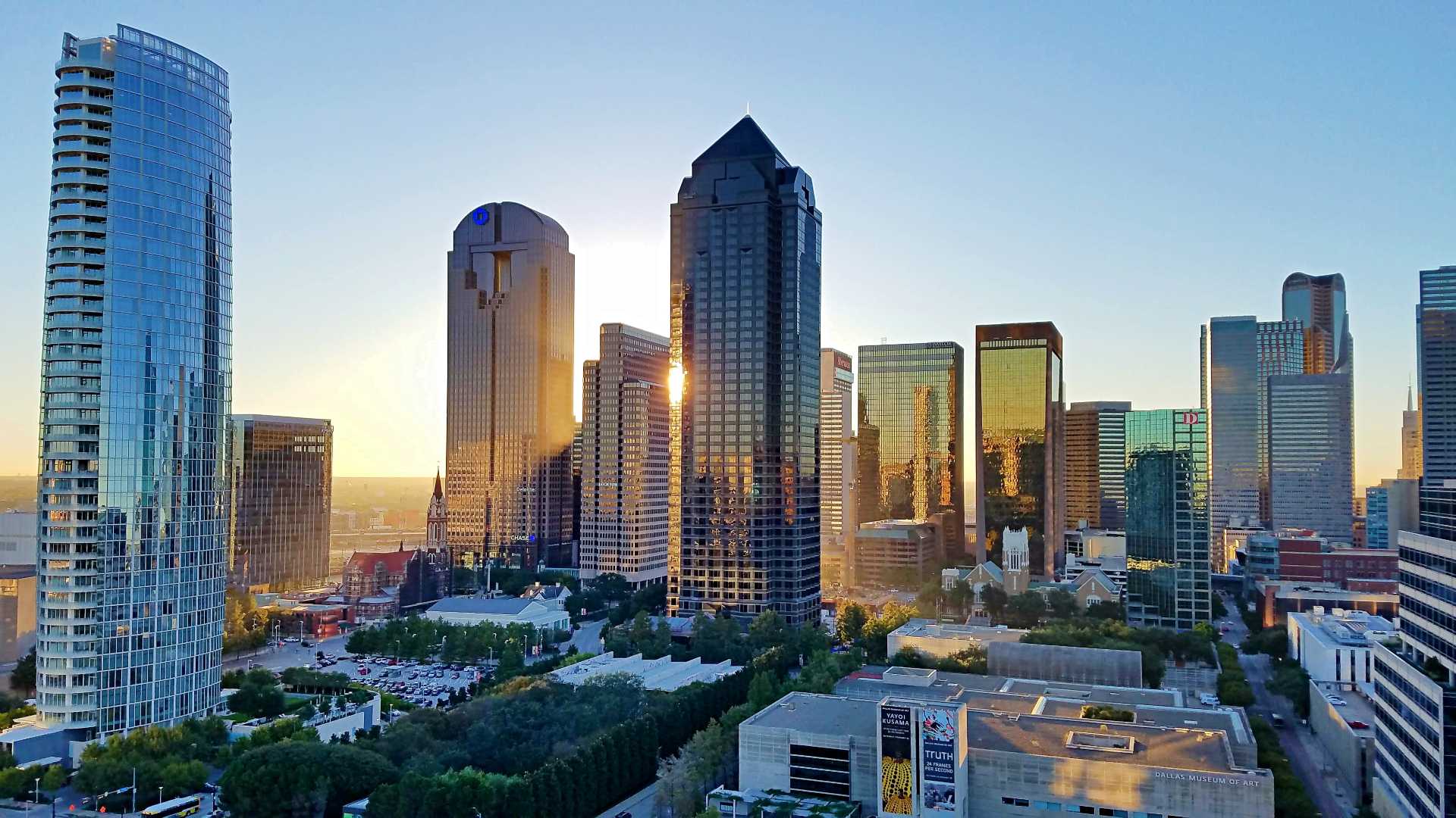 centro da cidade de dallas