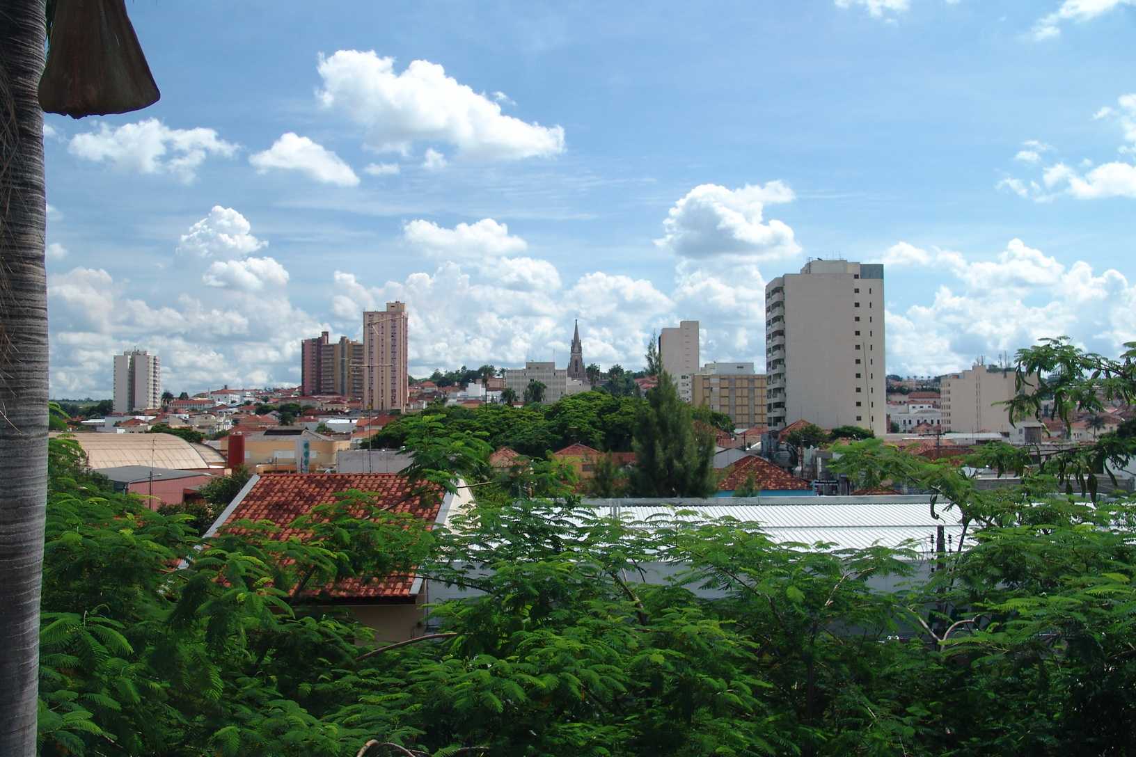 visão geral da cidade Jaú