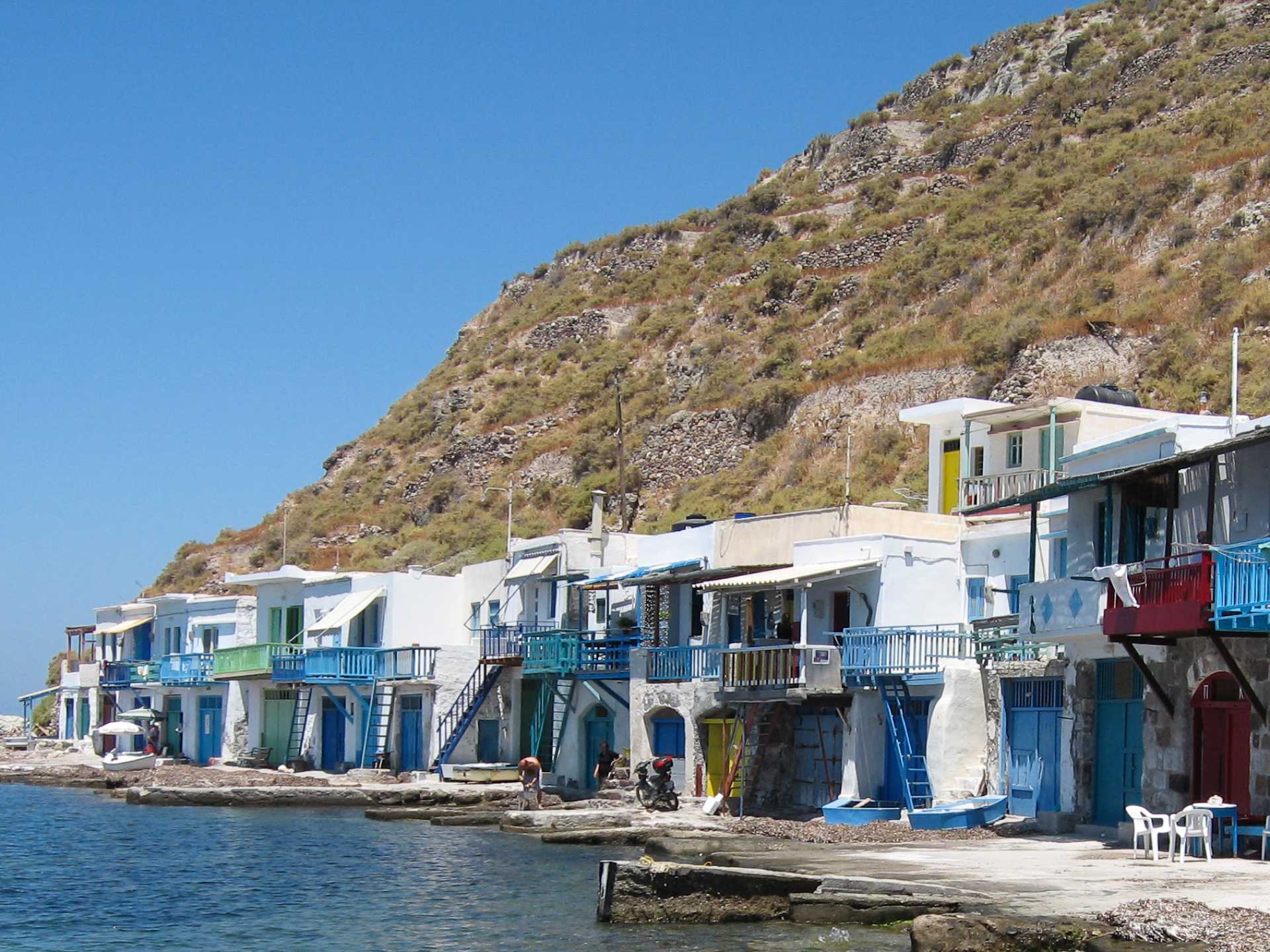 ilha de milos, na grécia