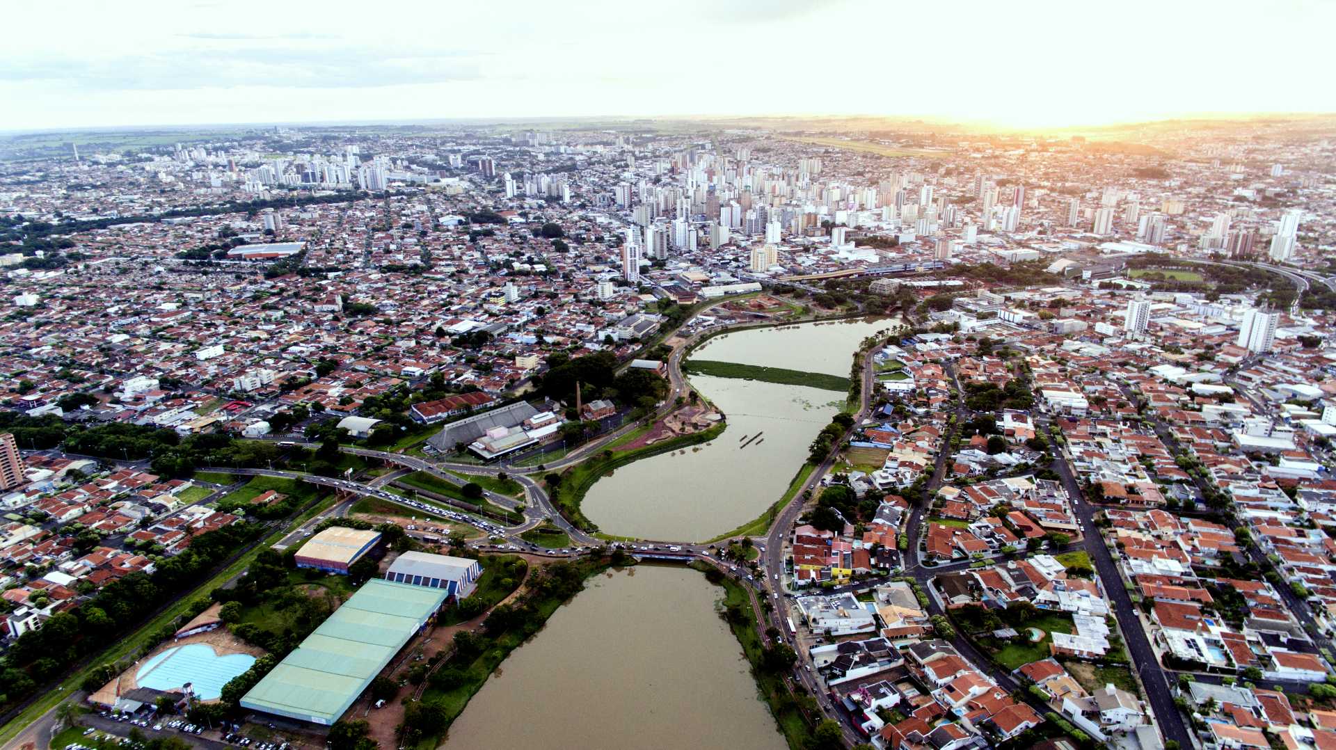vista aérea de São José do Rio Preto