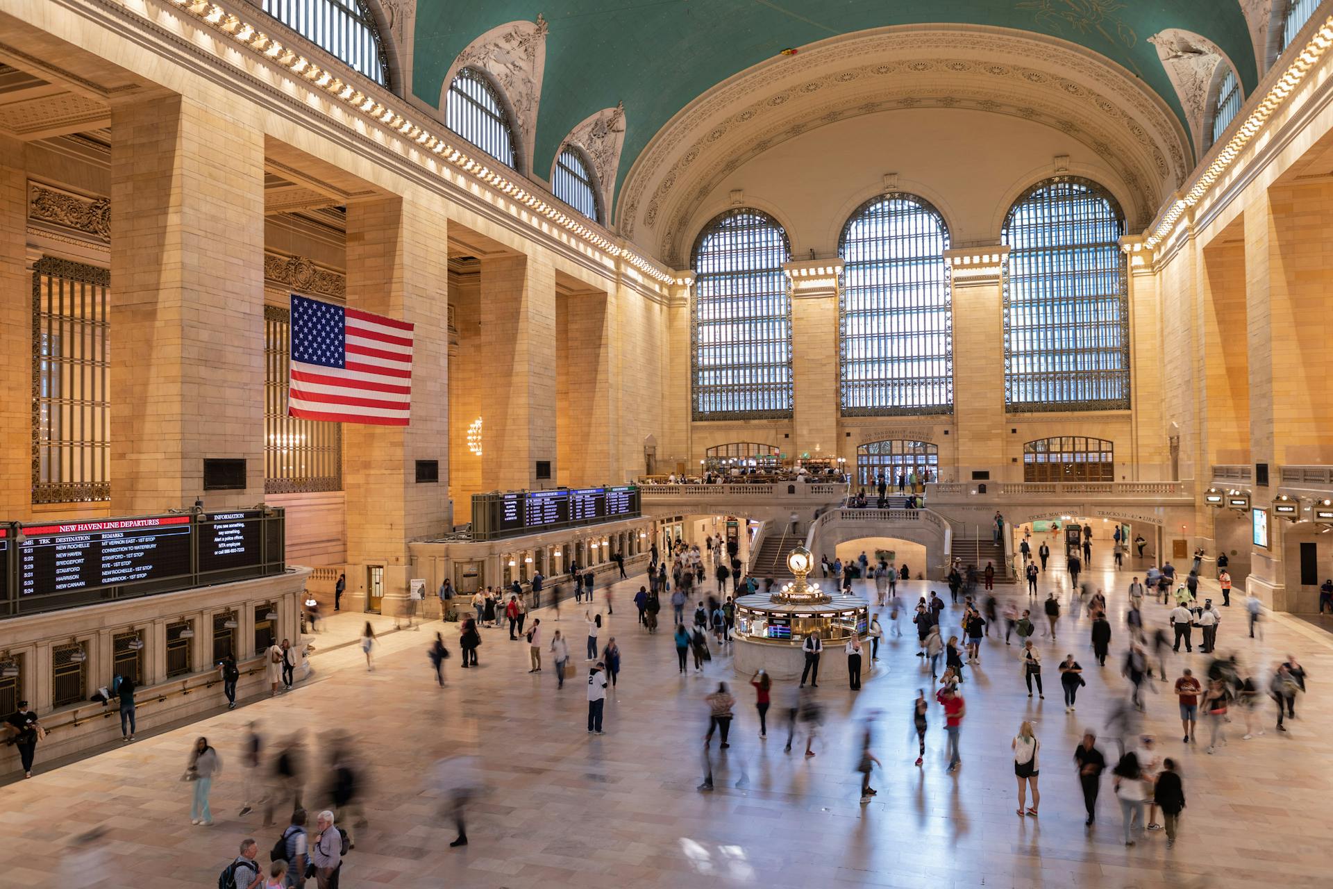 Interior do Grand Central Terminal, em Nova York