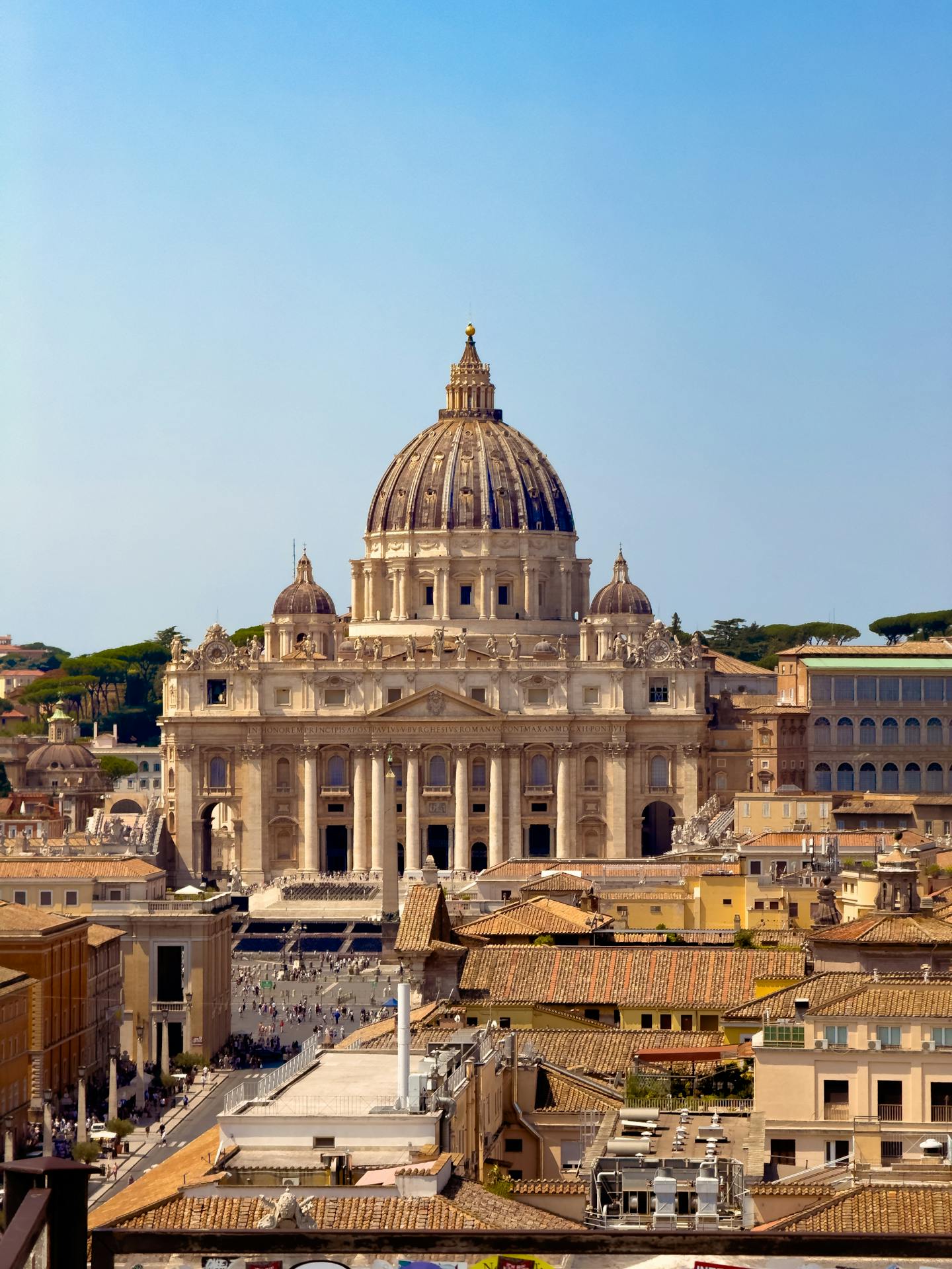 Vista da Basílica de São Pedro, Vaticano