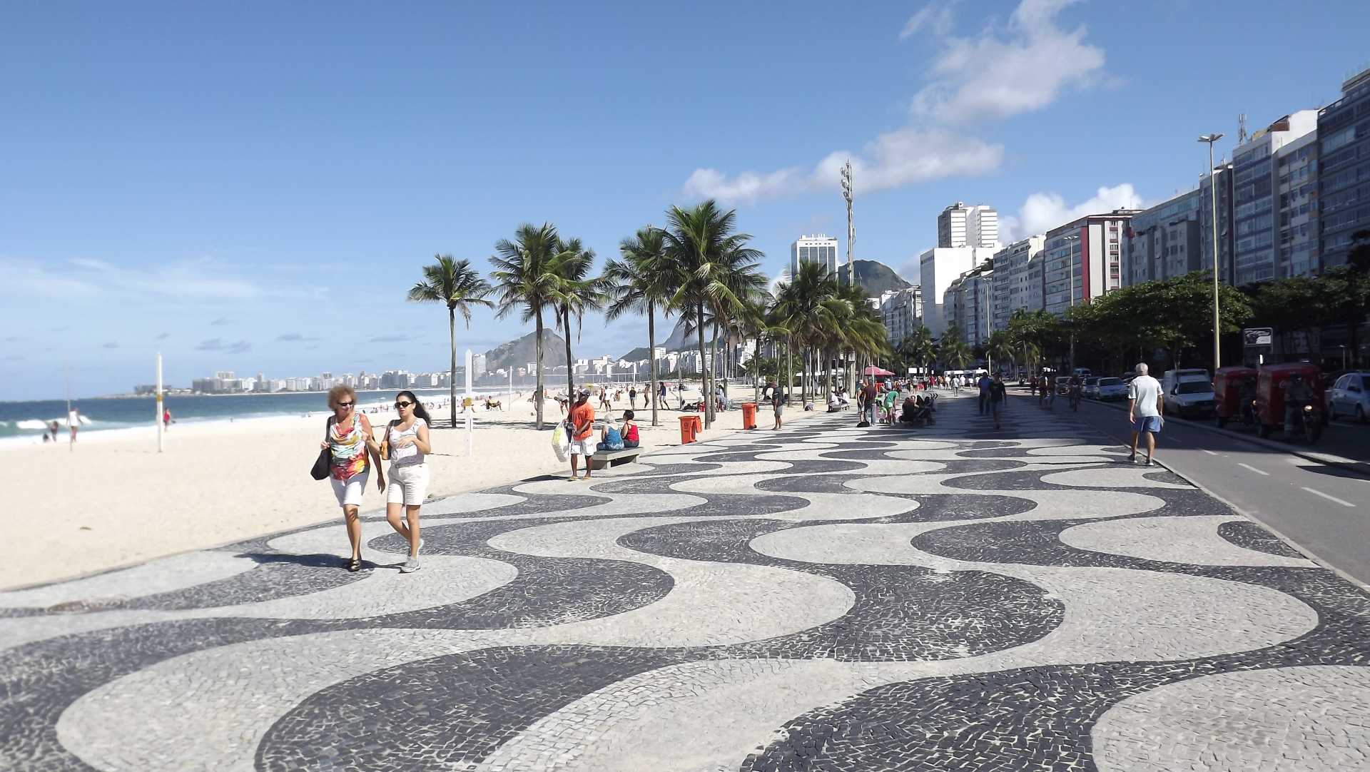 calçadão de copacabana