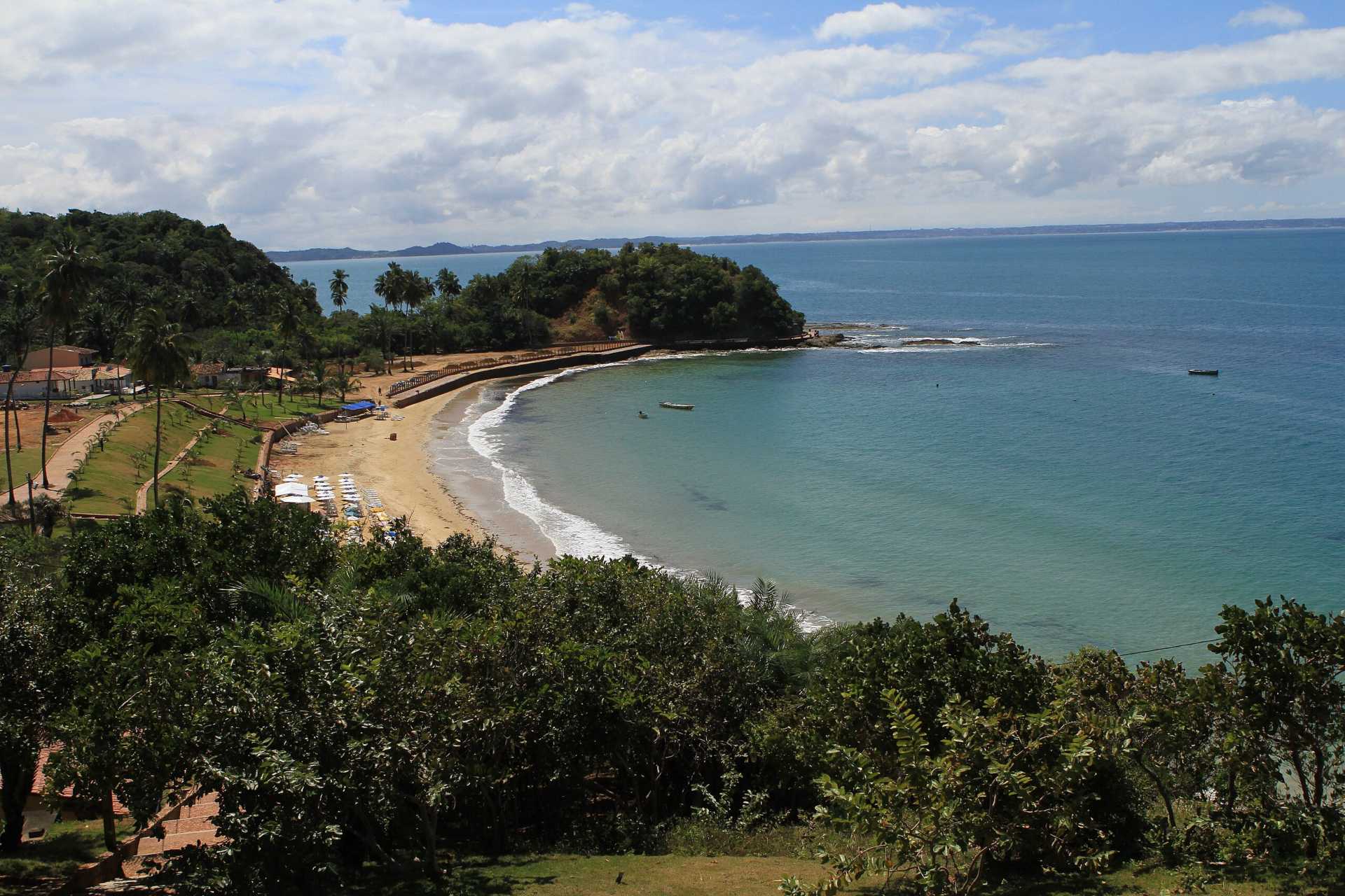 Ponta de Nossa Senhora de Guadalupe, na Bahia