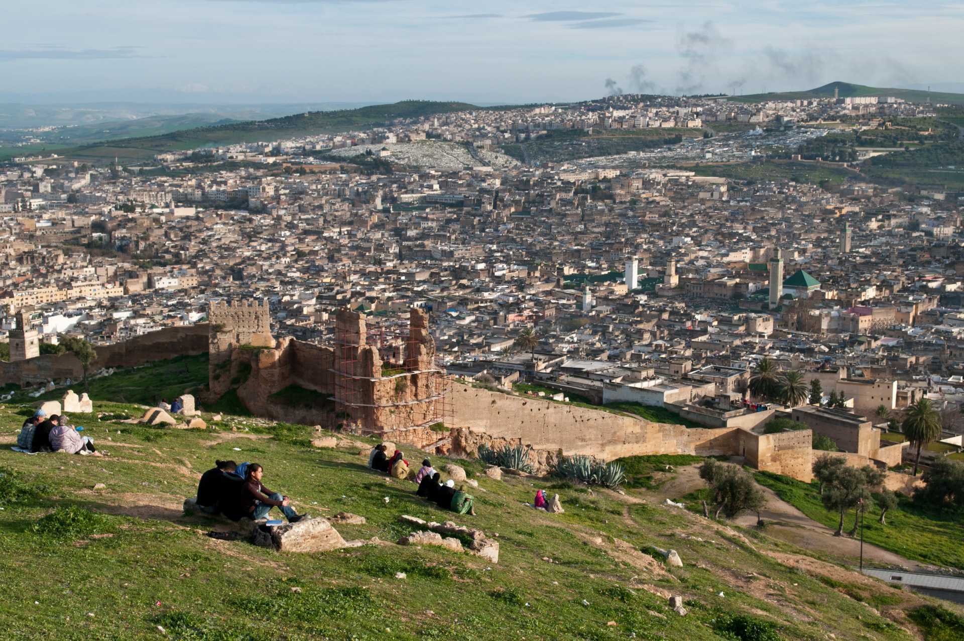 visão panorâmica de Fez