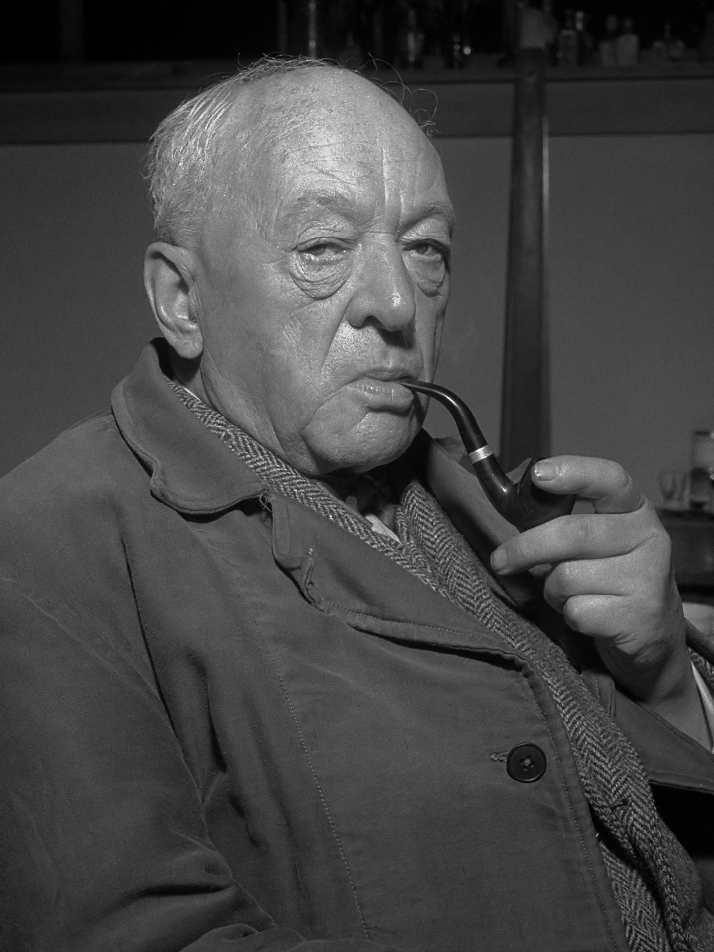 Retrato de Bart van der Leck, pintor holandês e integrante do movimento De Stijl