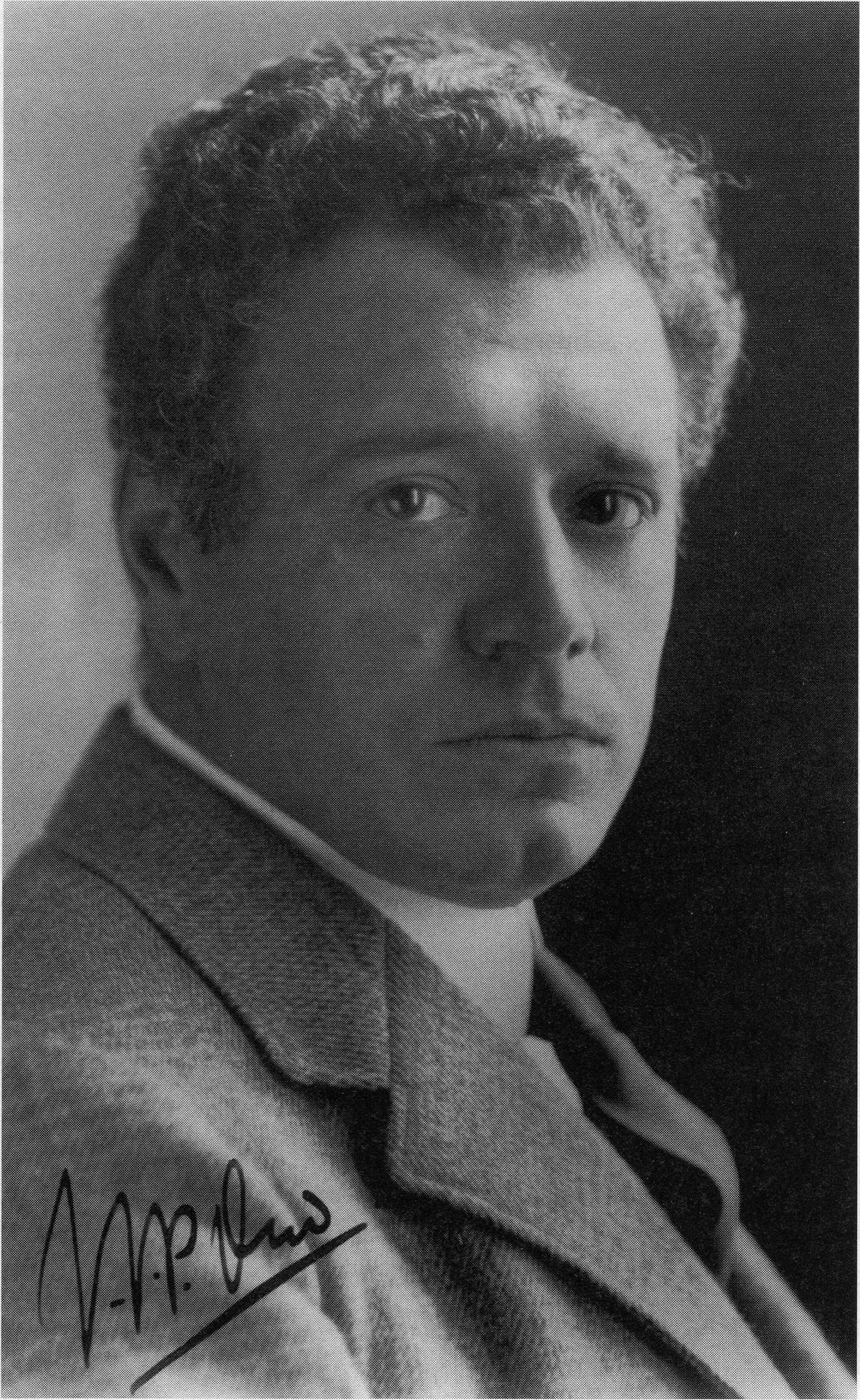 Retrato de Jacobus Johannes Pieter Oud (JJP Oud), arquiteto holandês e integrante do movimento De Stijl