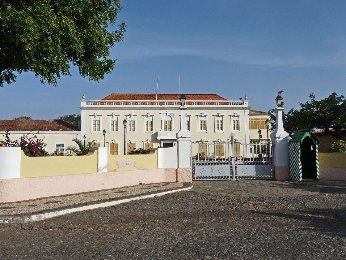 Palácio Presidencial de Cabo Verde, edifício histórico localizado no Platô, centro histórico da cidade da Praia e núcleo institucional da capital cabo-verdiana